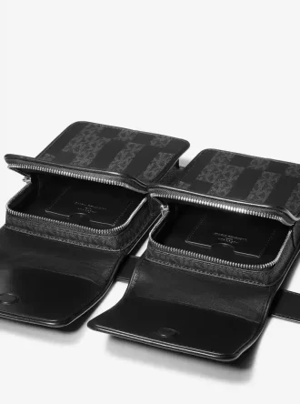 ASHYA X MICHAEL KORS Saga Signature i skórzana torba wielofunkcyjna