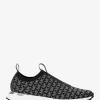 Bodie Metallic Logo Knit Slip-On Sneaker