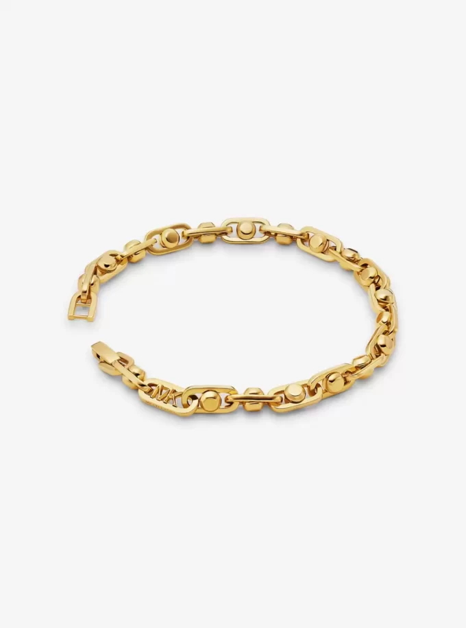 Bransoleta Astor Link Precious Metal-Plated Brass