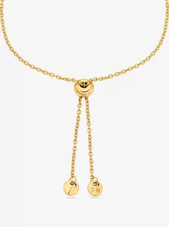 Bransoletka suwakowa Fulton Precious Metal-Plated Silver