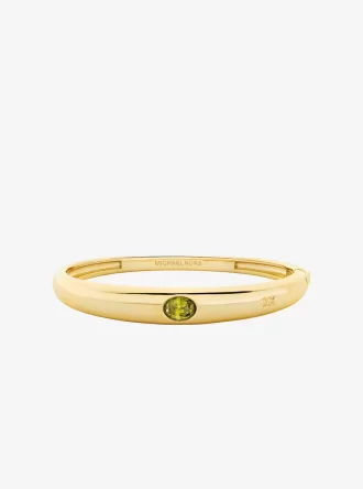 Bransoletka z owalnym kamieniem