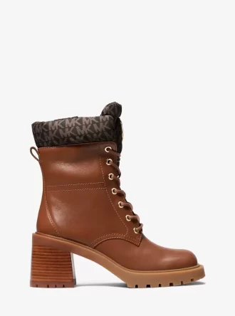 Buty bojowe Cade Leather and Signature Logo