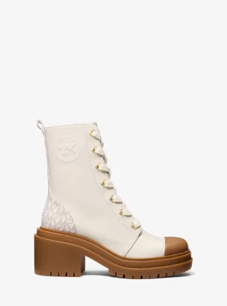 Buty Hanley ze skóry i sygnowanym logo