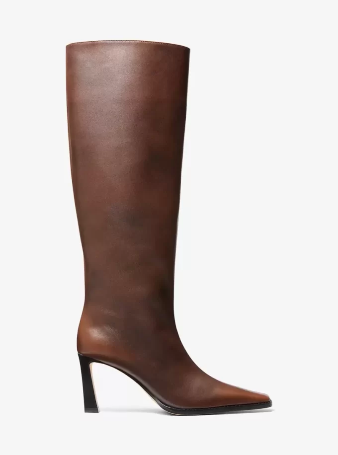 Buty skórzane Darrah Burnished