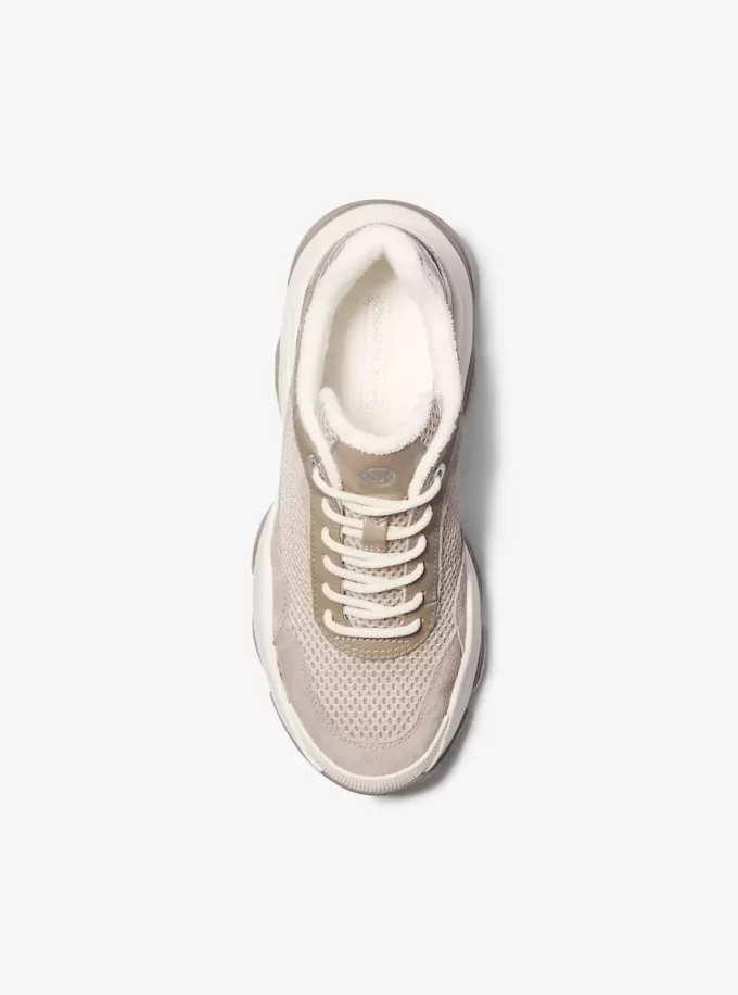 Buty sportowe Atlas z siateczki i zamszu