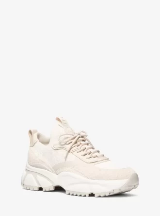 Buty sportowe Darius ze zamszu i elastycznej dzianiny