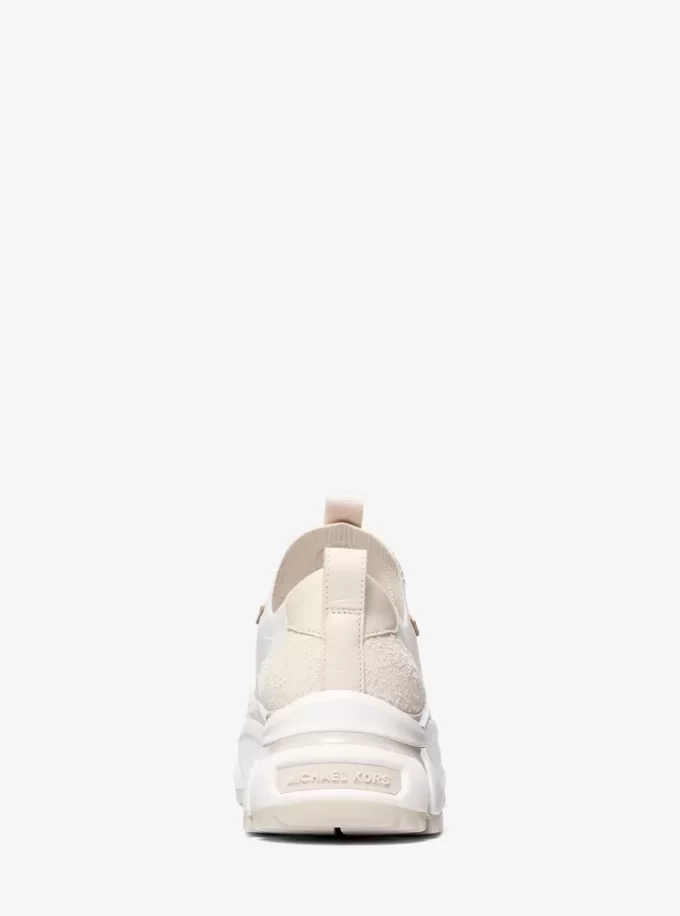 Buty sportowe Darius ze zamszu i elastycznej dzianiny