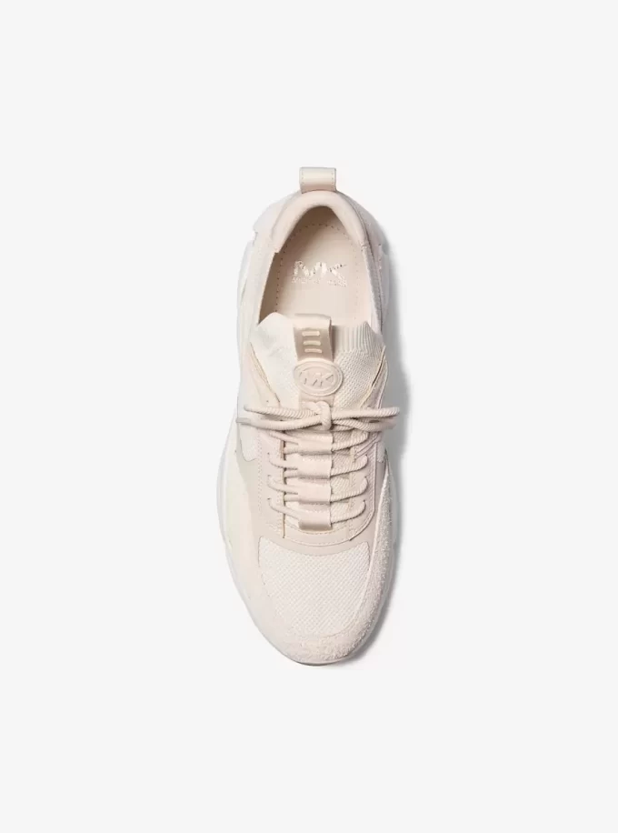 Buty sportowe Darius ze zamszu i elastycznej dzianiny