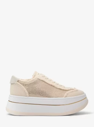 Buty sportowe Hayes Embellished Linen Blend