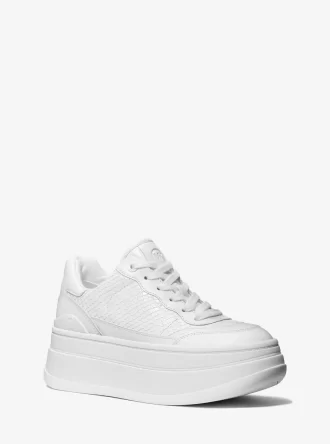 Buty sportowe Hayes Snake Embossed Platform Sneaker