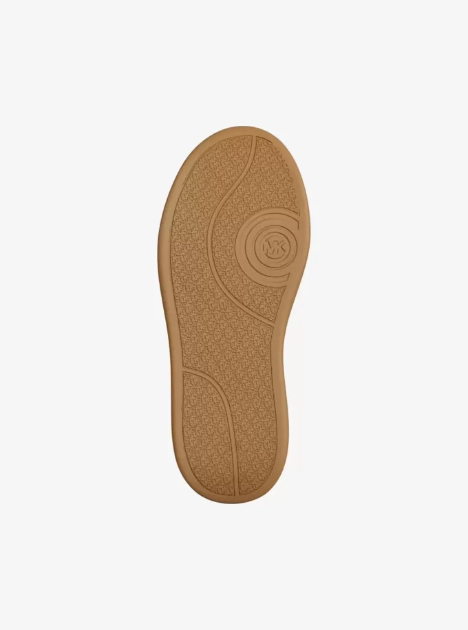 Buty sportowe Hayes ze skóry z wytłoczonym wzorem węża na platformie