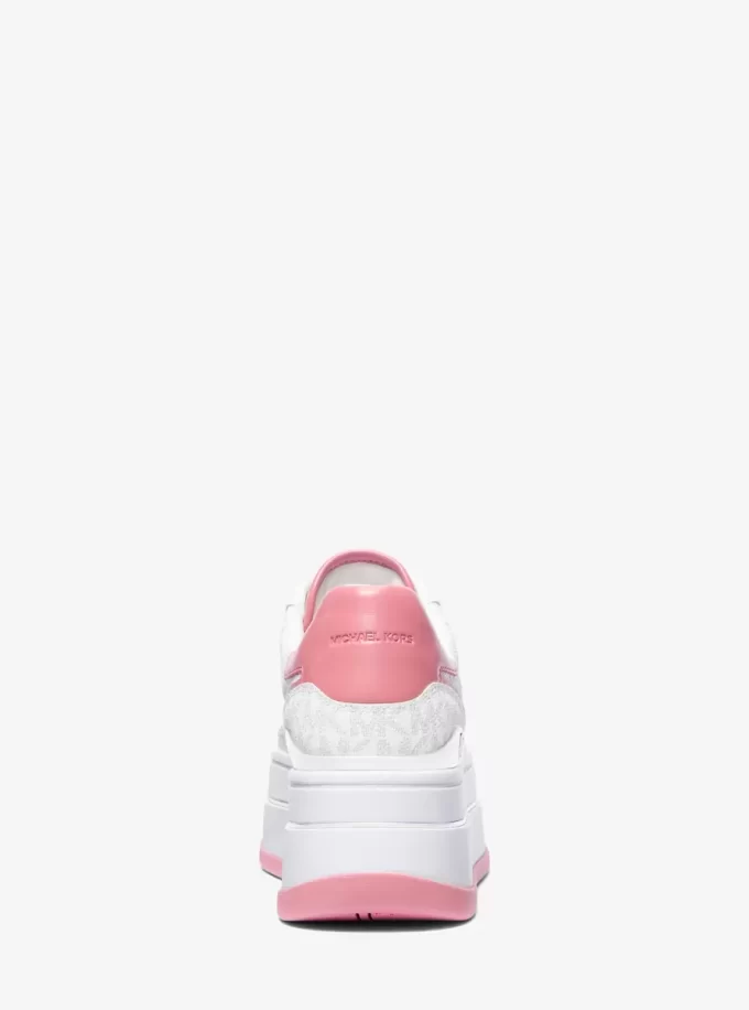 Buty sportowe na platformie z logo Hayes Signature