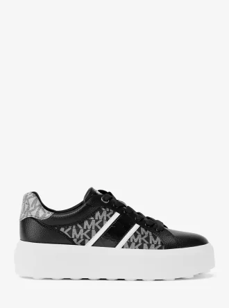 Buty sportowe Romey Signature Logo Stripe Platform Sneaker