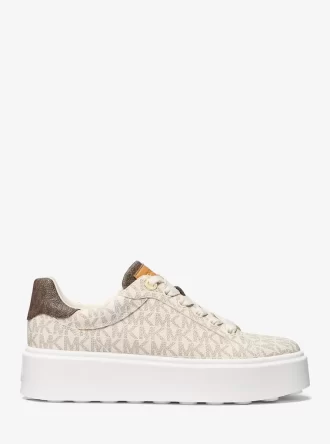 Buty sportowe Romey Two-Tone Platform Sneaker z logo