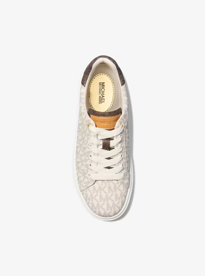 Buty sportowe Romey Two-Tone Platform Sneaker z logo
