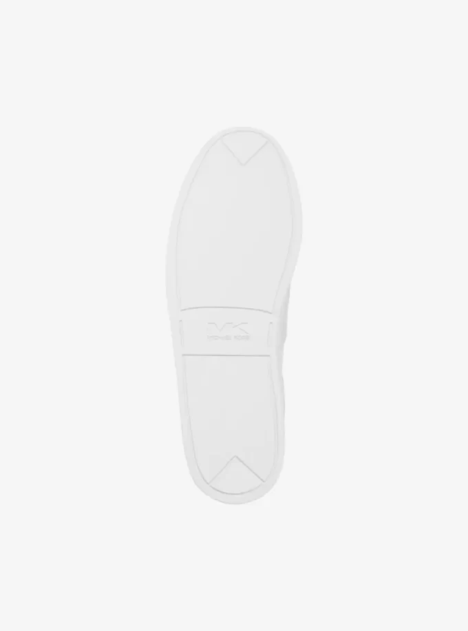 Buty sportowe ze skóry i logo Brady Signature