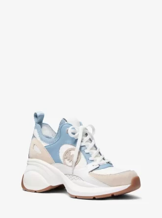 Buty sportowe Zuma Color-Block ze skóry i siateczki