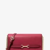 Duża, chropowata, skórzana torba typu crossbody Carson Duża, chropowata, skórzana torba typu crossbody Carson