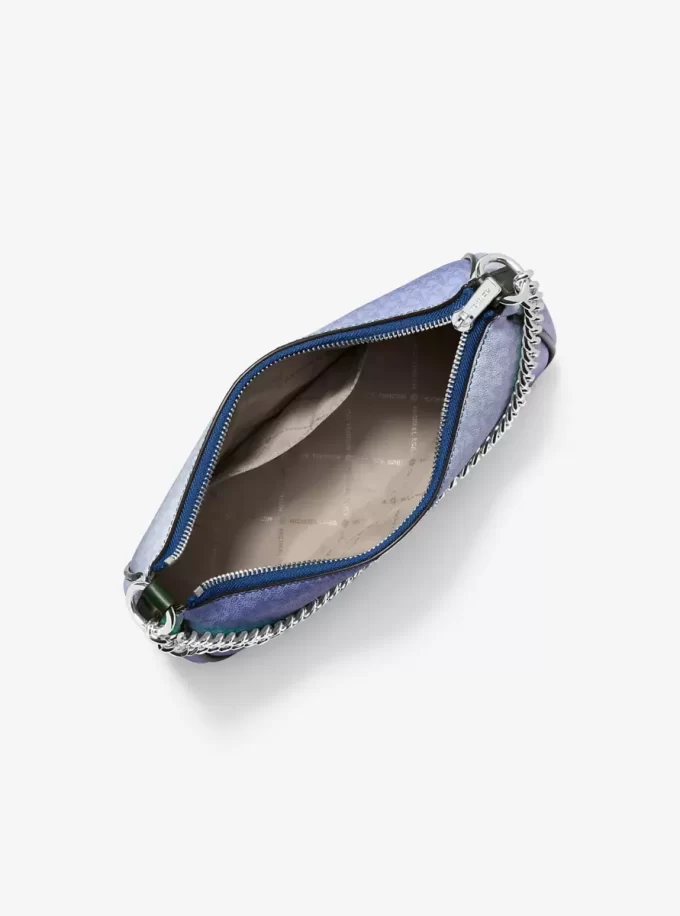 Duża saszetka z logo Jet Set z podpisem Ombré