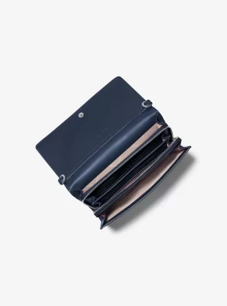 Duża skórzana torba na ramię Jet Set