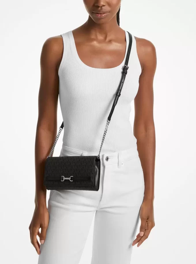 Duża torba crossbody Carson Signature Logo