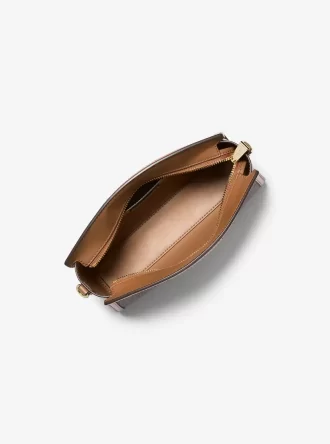 Duża torba listonoszka Chantal z logo Signature