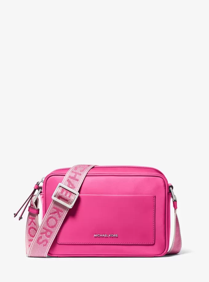 Duża torba listonoszka Jet Set z nylonu gabardynowego