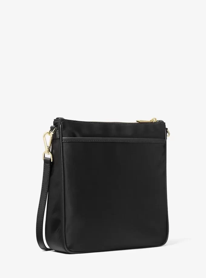 Duża torba listonoszka Jet Set z nylonu gabardynowego