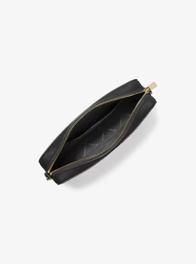 Duża torba na ramię Jet Set ze skóry saffiano