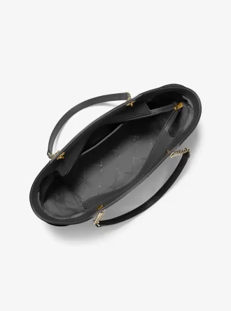 Duża torba na ramię Jet Set ze skóry saffiano