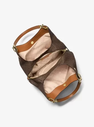 Duża torba na ramię Lillie z logo