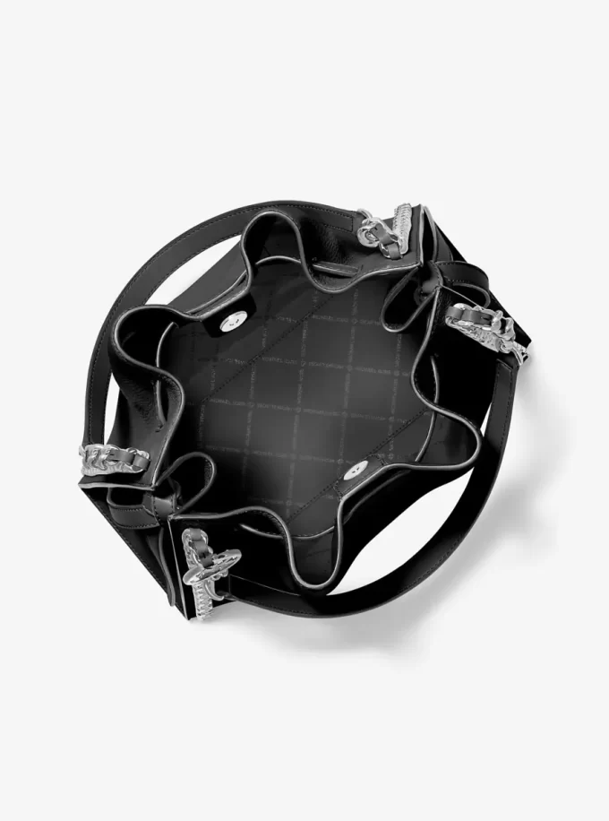 Duża torba na ramię z łańcuszkiem Mina