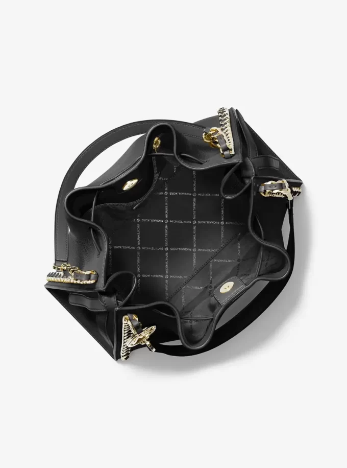 Duża torba na ramię z łańcuszkiem Mina