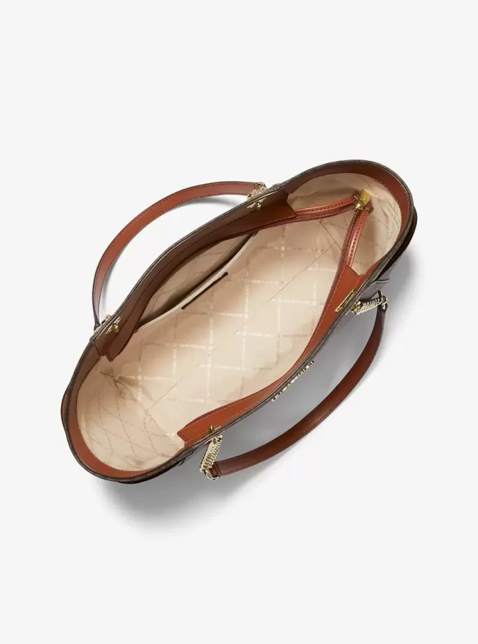 Duża torba na ramię z logo Jet Set