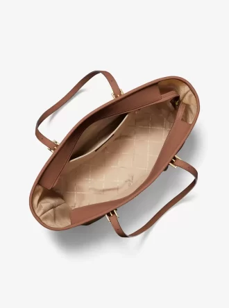 Duża torba podróżna Jet Set Travel ze skóry saffiano