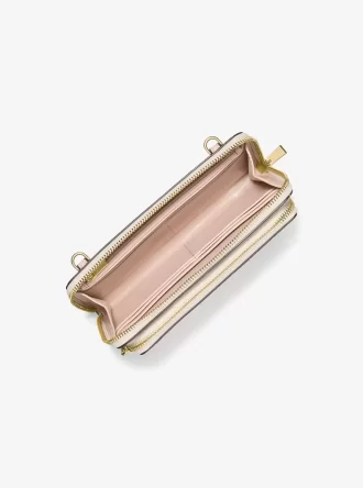 Duża torba typu crossbody Jet Set z logo i podpisem