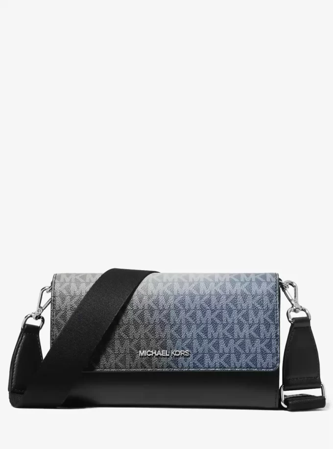 Duża torba typu crossbody Jet Set z logo w kolorze ombre