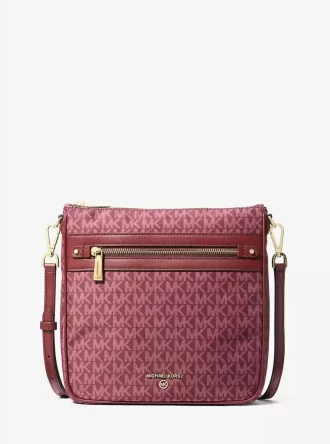 Duża torba typu crossbody Jet Set z nadrukowanym logo