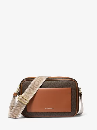 Duża torba typu crossbody z logo Maeve