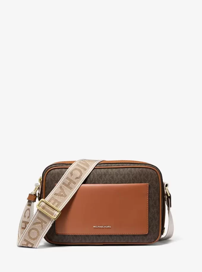 Duża torba typu crossbody z logo Maeve