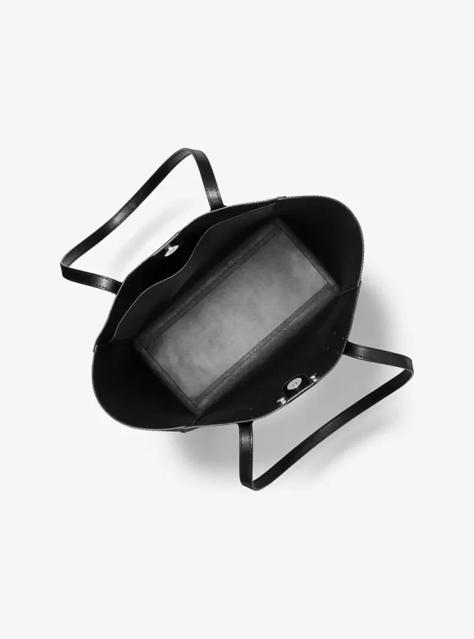 Duża torba typu tote Vincent ze skóry saffiano z etui na karty