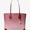 Duża torba typu tote z logo Ombré firmy Eva Duża torba typu tote z logo Ombré firmy Eva