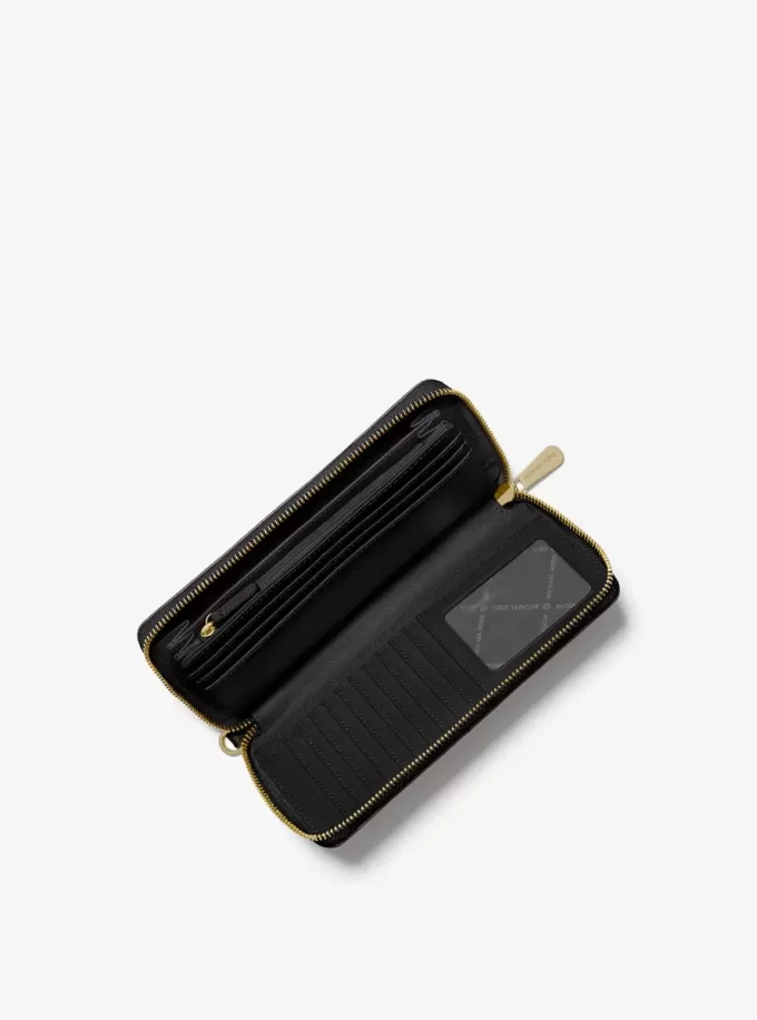 Duża torebka na rękę Jet Set Travel ze skóry groszkowanej Duża torebka na rękę Jet Set Travel ze skóry groszkowanej