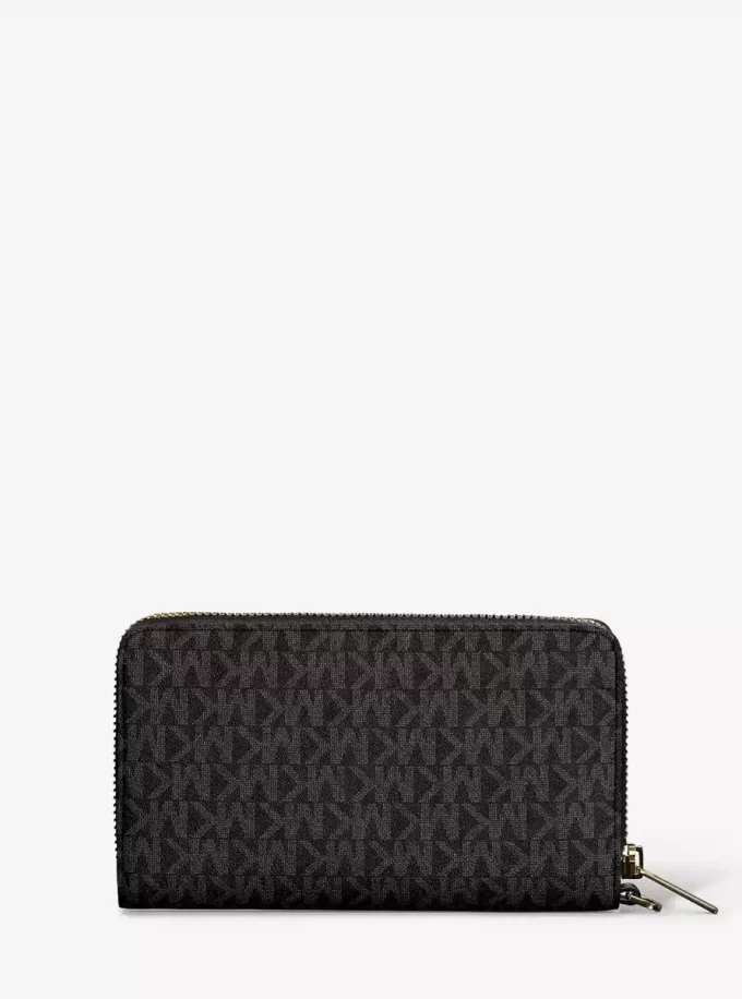 Duży portfel na smartfon z logo Jet Set