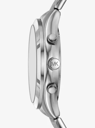 Duży srebrny zegarek Aspyn