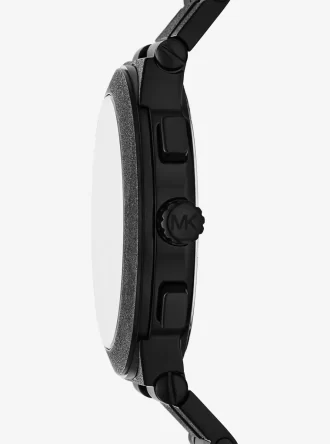 Duży zegarek Billie Frosted Black-Tone