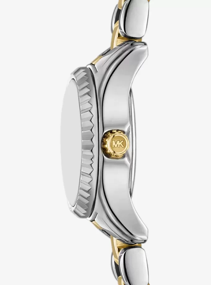 Dwukolorowy zegarek Micro Lexington Pavé