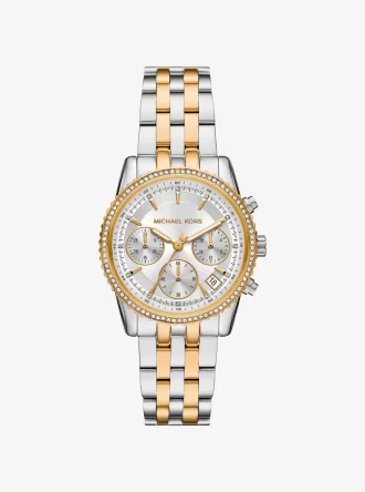 Dwukolorowy zegarek Mini Bryant Pavé Dwukolorowy zegarek Mini Bryant Pavé