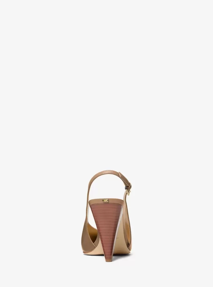 Electra Leather Slingback Pump