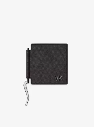 Etui na karty Edison odporne na zarysowania, skórzane, z klipsem na pieniądze Etui na karty Edison odporne na zarysowania, skórzane, z klipsem na pieniądze